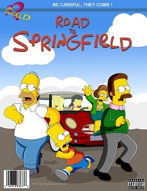 Simpsons- Shortly before Springfield