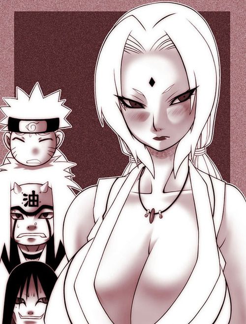 Sasuke and Naruto fucks Sakura in will not hear of mouth and pussy