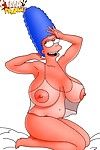 Busty and well-endowed simpsons babes. curvaceous hoes