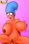 Busty and well-endowed simpsons babes. curvaceous hoes