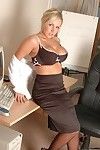 Hot office lass Dannii Harwood was keen to get you into her office so she could reveal her wicked exclusive of office ways!