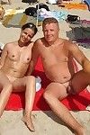 Real youthful girlfriends having beach sex