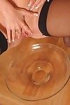 Alexa Barefaced fingering her wet holes