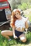 Cute Outfit By the Tractor