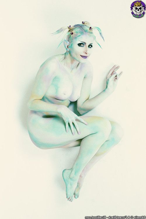Untamed creative imagining blonde art nudes