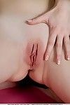 As mother gave birth foot Flavia A widening legs for damp smooth head wet crack closeup