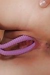 verschwitzt close-ups von hot cutie morgan verstärken puffy rosa muff auf maximum