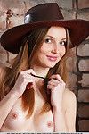 Milagres makes a really sizzling savor as this babe disrobes her jeans with her cowboy hat furthermore the slot machine.