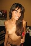 Gorgeous amateur girlfriend posing bare for cell phone shots