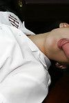 Oriental amateur Amai Liu acquires team-banged and facialized by her exotic patriarch