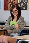 студентка chicito в очках мэделин Монро постоянного расширения ее молодая любовь-клетка