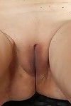 Ready golden-haired woman Janet Lesley revealing saggy marangos and bald gentile